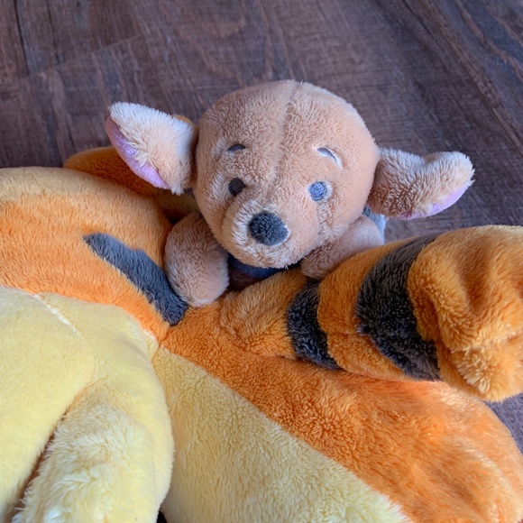 Disney Parks Baby Tigger and Roo Plush Winnie The Pooh 15" Stuffed Animal - Picture 2 of 6